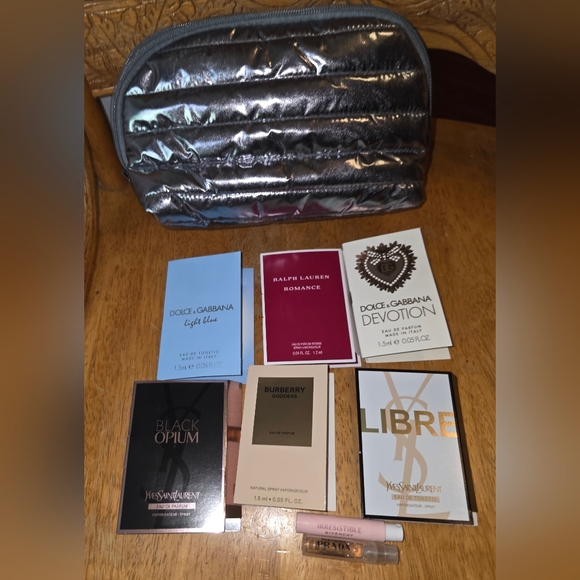 Bundle Perfume Fragrance Samples Prada Libre Dolce Burberry - Picture 1 of 9